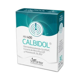 VAMINTER CALBIOL PEA + MYRLIQ 400MG 30 CAPS