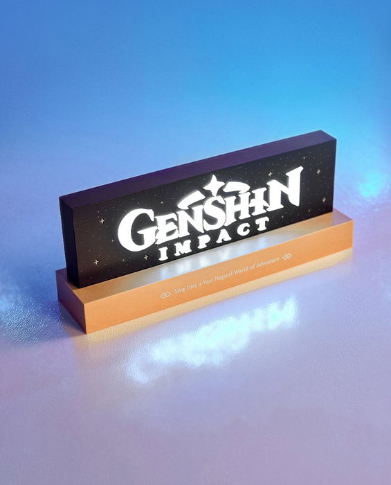 Genshin Impact lampe LED Logo 22 cm