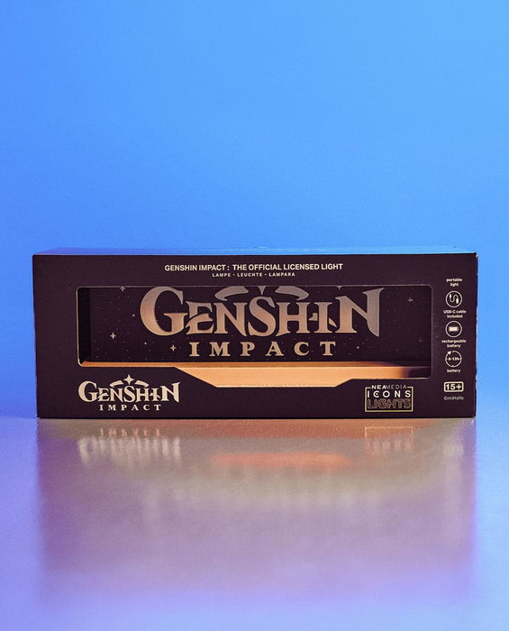 Genshin Impact lampe LED Logo 22 cm