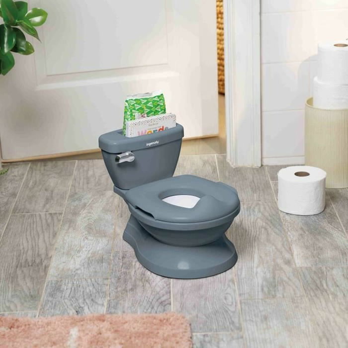 Ingenuity My Size Potty Pro Bleu avec Réducteur et Chasse d'eau Musicale