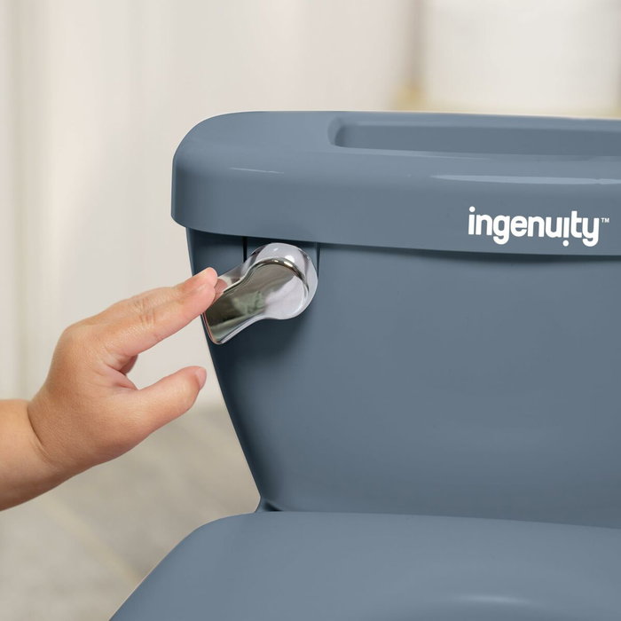 Ingenuity My Size Potty Pro Bleu avec Réducteur et Chasse d'eau Musicale