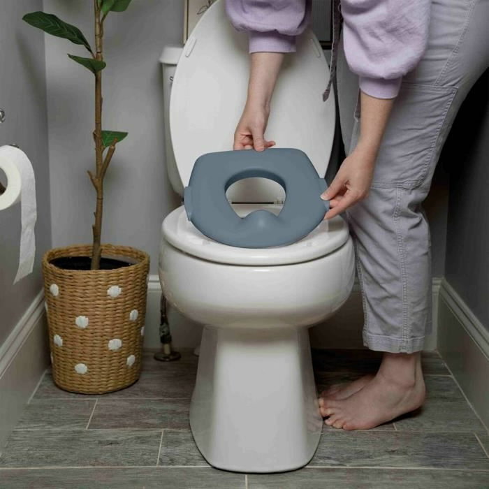 Ingenuity My Size Potty Pro Bleu avec Réducteur et Chasse d'eau Musicale