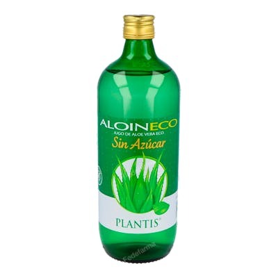 PLANTIS Aloin Eco Jus d'Aloe Vera Biologique sans Sucre 1L