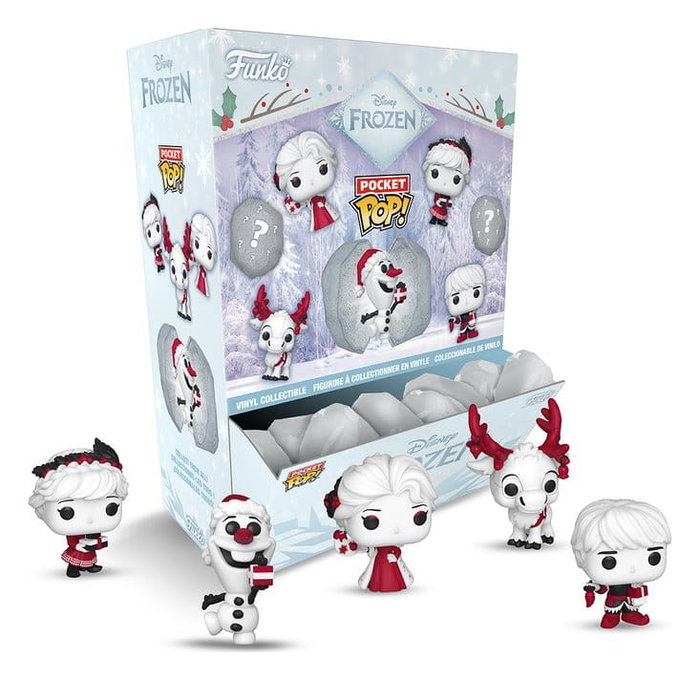 Funko Pocket POP! Vinyl La Reine des neiges - Présentoir de 12 figurines Snowballs Funko Pocket POP! Vinyl La Reine des neiges - Présentoir de 12 figurines Snowballs