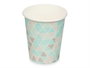 Arte Regal Set 12 Verres Papier 240 ml Motif Losanges Assortis 7.4 x 14.5 x 7.4 cm (Set de 24)