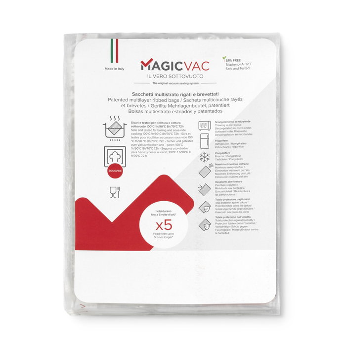 Magic Vac Pack de 50 sacs sous vide 30x40 cm