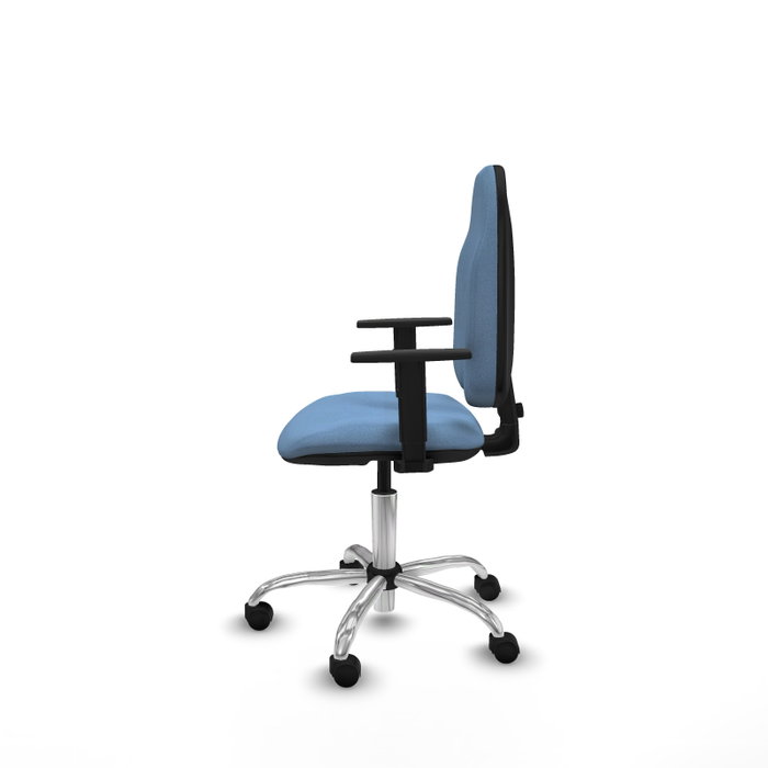 PIQUERAS Y CRESPO Chaise de bureau Algarra bleu ciel