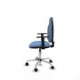 PIQUERAS Y CRESPO Chaise de bureau Algarra bleu ciel