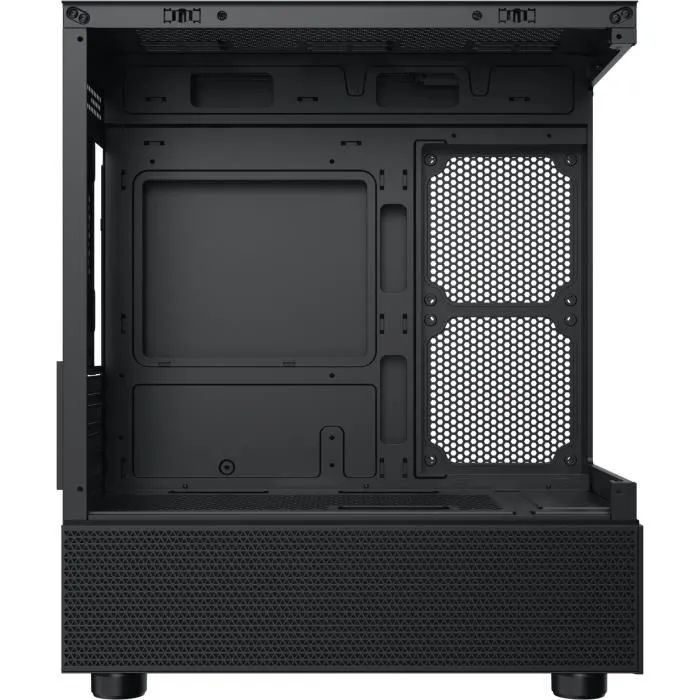 Xigmatek Alphard M Boîtier PC Mini Tour M-ATX Noir avec Panneaux en Verre Trempé et Éclairage ARGB