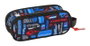 Safta Portatodo Double pour Voitures Hot Wheels - Boîte de Rangement Doublé 21x8x6 cm, Acier, pour Enfants 3 Ans et Plus