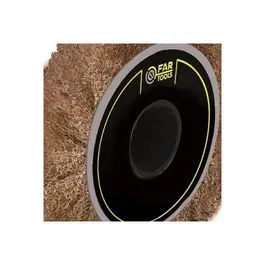 FARTOOLS Brosse en laiton Ø 65 mm, épaisseur 10 mm, couleur marron, pour surfaces délicates - Lot de 1