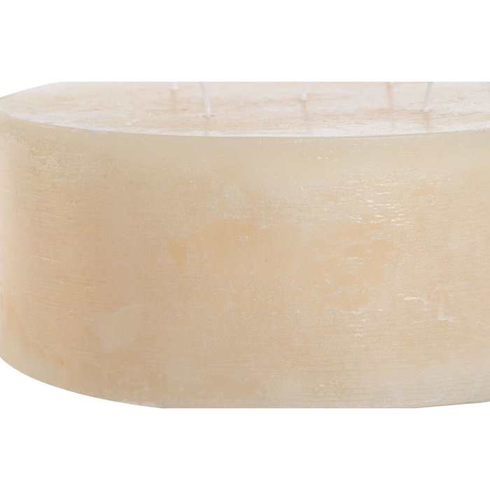 Bougie Home ESPRIT Crème Naturel 25 x 25 x 10 cm Bougie Home ESPRIT Crème Naturel 25 x 25 x 10 cm