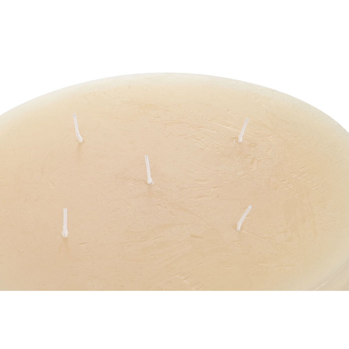Bougie Home ESPRIT Crème Naturel 25 x 25 x 10 cm Bougie Home ESPRIT Crème Naturel 25 x 25 x 10 cm
