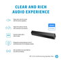 HP Barre de haut-parleurs de conférence Z G3 - Système audio pour visioconférence et appels, son clair et riche