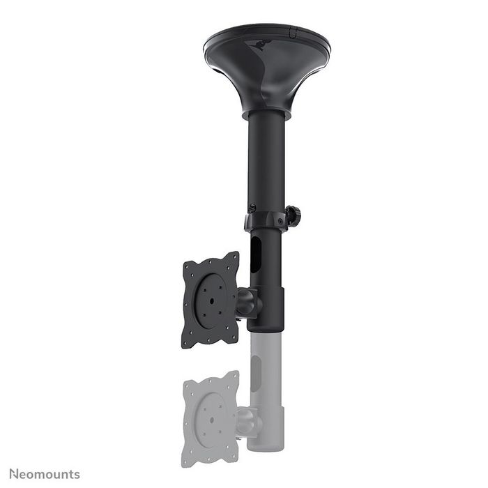 Neomounts FPMA-C025BLACK - Support plafond inclinable et pivotant pour écran plat jusqu'à 30" (76 cm), VESA 75x75-100x100 mm, capacité 12 kg Neomounts FPMA-C025BLACK - Support plafond inclinable et pivotant pour écran plat jusqu'à 30" (76 cm), VESA 75x75-100x100 mm, capacité 12 kg
