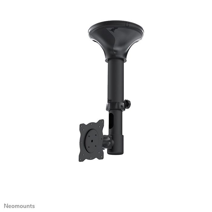 Neomounts FPMA-C025BLACK - Support plafond inclinable et pivotant pour écran plat jusqu'à 30" (76 cm), VESA 75x75-100x100 mm, capacité 12 kg Neomounts FPMA-C025BLACK - Support plafond inclinable et pivotant pour écran plat jusqu'à 30" (76 cm), VESA 75x75-100x100 mm, capacité 12 kg