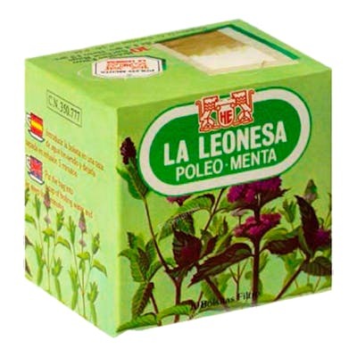 LA LEONESA Poleo Menta 25 Sachets Infusion Menthe LA LEONESA Poleo Menta 25 Sachets Infusion Menthe