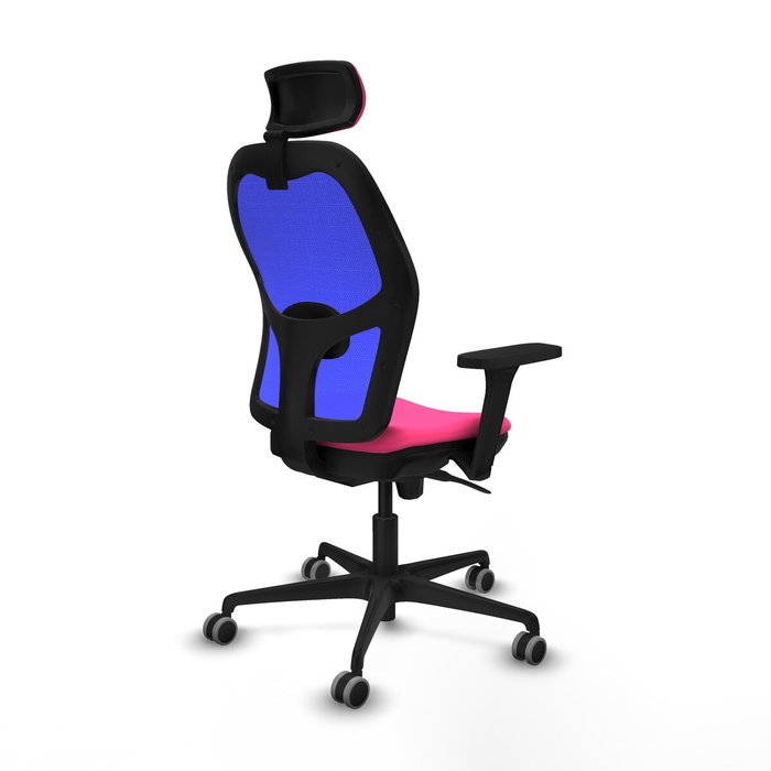 Piqueras y Crespo Chaise de Bureau avec Appui-tête Jorquera 3D036G2 Rose
