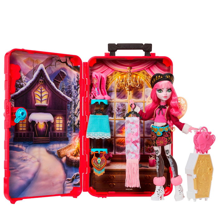 Monster High Poupée Cupid Skulltimate Secrets Destination Cabin Slay-cation Jmg66