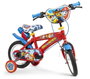 Paw Patrol - Bicicleta 12" pour enfant de 3 à 5 ans - Vélo fille ou garçon avec roues de 12 pouces - Rouge