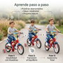 Paw Patrol - Bicicleta 12" pour enfant de 3 à 5 ans - Vélo fille ou garçon avec roues de 12 pouces - Rouge