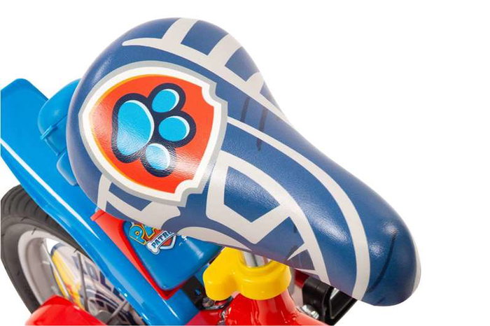 Paw Patrol - Bicicleta 12" pour enfant de 3 à 5 ans - Vélo fille ou garçon avec roues de 12 pouces - Rouge
