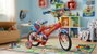 Paw Patrol - Bicicleta 12" pour enfant de 3 à 5 ans - Vélo fille ou garçon avec roues de 12 pouces - Rouge