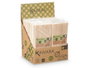 Kinvara Lot de 50 Pailles Kraft Papier Blanc 20x0.5 cm - Dimensions Emballage 9,5x22x1,5 cm (Set de 48)
