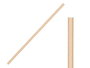 Kinvara Lot de 50 Pailles Kraft Papier Blanc 20x0.5 cm - Dimensions Emballage 9,5x22x1,5 cm (Set de 48)