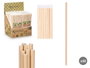 Kinvara Lot de 50 Pailles Kraft Papier Blanc 20x0.5 cm - Dimensions Emballage 9,5x22x1,5 cm (Set de 48)