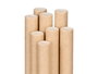 Kinvara Lot de 50 Pailles Kraft Papier Blanc 20x0.5 cm - Dimensions Emballage 9,5x22x1,5 cm (Set de 48)
