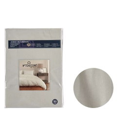 GIFTDECOR Set de 3 draps gris (90 cm)