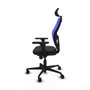 Piqueras y Crespo Chaise de Bureau 3D036N2 Noir