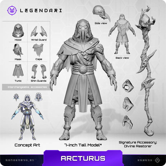 Legendari figurine 1/10 Arcturus 18 cm Legendari figurine 1/10 Arcturus 18 cm