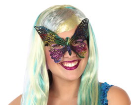Masque Papillon Multicolore Femme Adulte