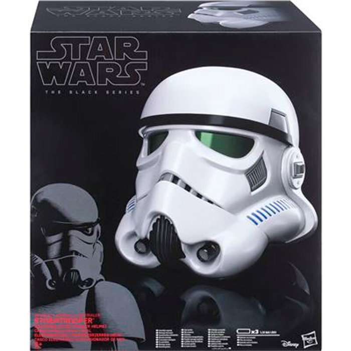Hasbro Star Wars The Black Series Casque électronique Stormtrooper R1 Imperial