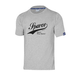 Sparco T-Shirt Vintage S01326GR1S Taille S Gris 95% Coton 5% Élasthanne
