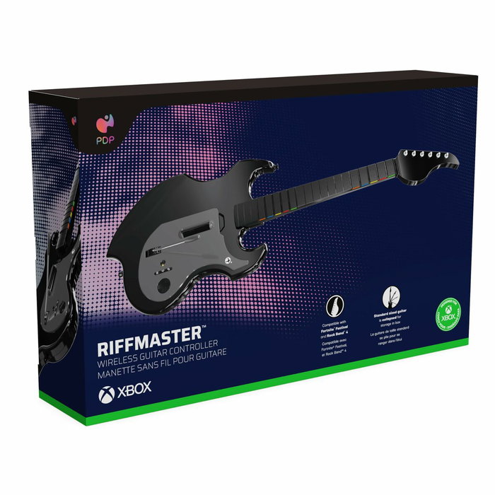 PDP Guitare sans fil Riffmaster - Noir et gris PDP Guitare sans fil Riffmaster - Noir et gris