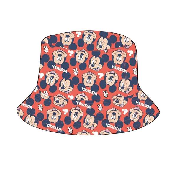 Cerdá - Bonnet de pêcheur Mickey - Taille 52 cm (3 ans et plus) - Rouge Cerdá - Bonnet de pêcheur Mickey - Taille 52 cm (3 ans et plus) - Rouge