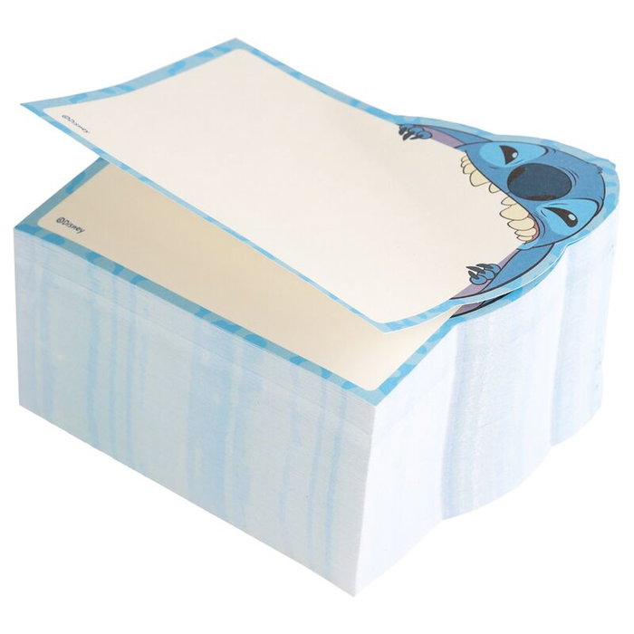 ERIK Bloc-notes adhésif avec stickers, motif Stitch Disney, 7.5x7.5 cm, 400 feuilles repositionnables ERIK Bloc-notes adhésif avec stickers, motif Stitch Disney, 7.5x7.5 cm, 400 feuilles repositionnables