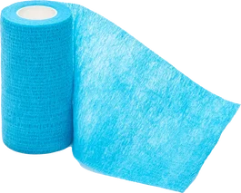 Covetrus Bande de bandage cohésive 10 cm x 4,5 m Bleu clair
