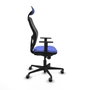 Piqueras y Crespo Chaise de Bureau 1D036G1 Bleu clair