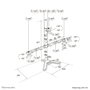 Neomounts DS45-600BL2-1 Support de table d'écran 10-32 pouces