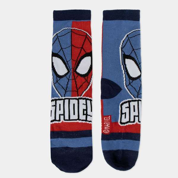 Cerdá Pack de 4 Paires de Chaussettes Spiderman Taille Unique Chaussure 23-26 - Multicolore