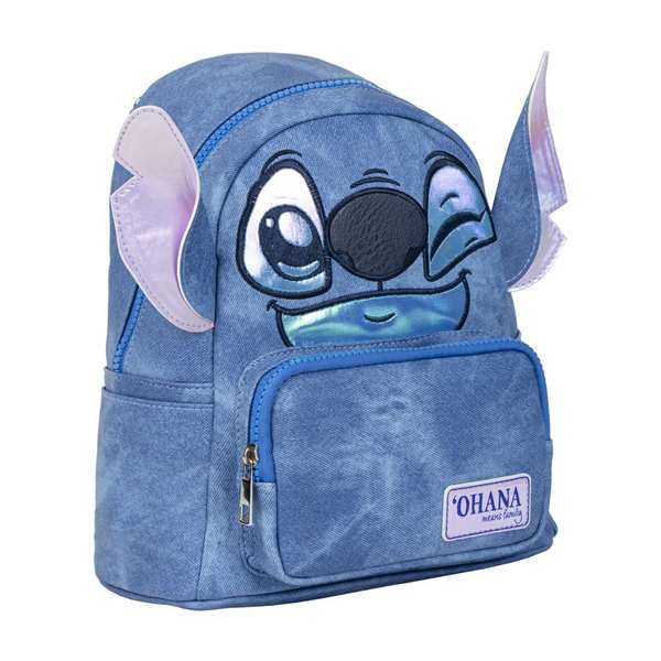 Cerdá Sac à dos Casual Stitch 22.0 x 25.5 x 11.4 cm, disponible en bleu, âge recommandé 3 ans Cerdá Sac à dos Casual Stitch 22.0 x 25.5 x 11.4 cm, disponible en bleu, âge recommandé 3 ans
