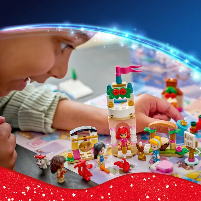LEGO Disney Princess Calendrier de l'Avent 2026 - 24 Jouets et Jeu de Plateau