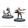 Atomic Mass Games Star Wars Shatterpoint: Fistful of Credits - Cad Bane Squad Pack Jeu de Miniatures pour 2 joueurs, 14 ans et plus, Multilingue (SWP09)