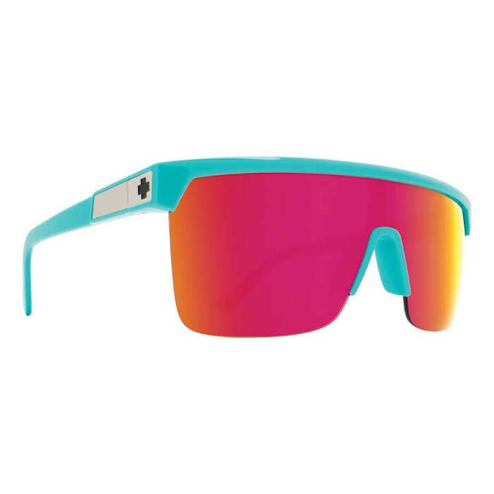 SPY Flynn 5050 Teal - Happy Gray Green Pink Mirror SPY Flynn 5050 Teal - Happy Gray Green Pink Mirror