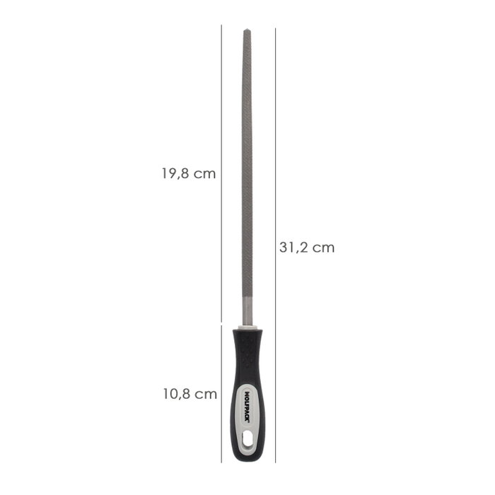 WOLFPACK LINEA PROFESIONAL Lime ronde mi-douce 8 pouces
