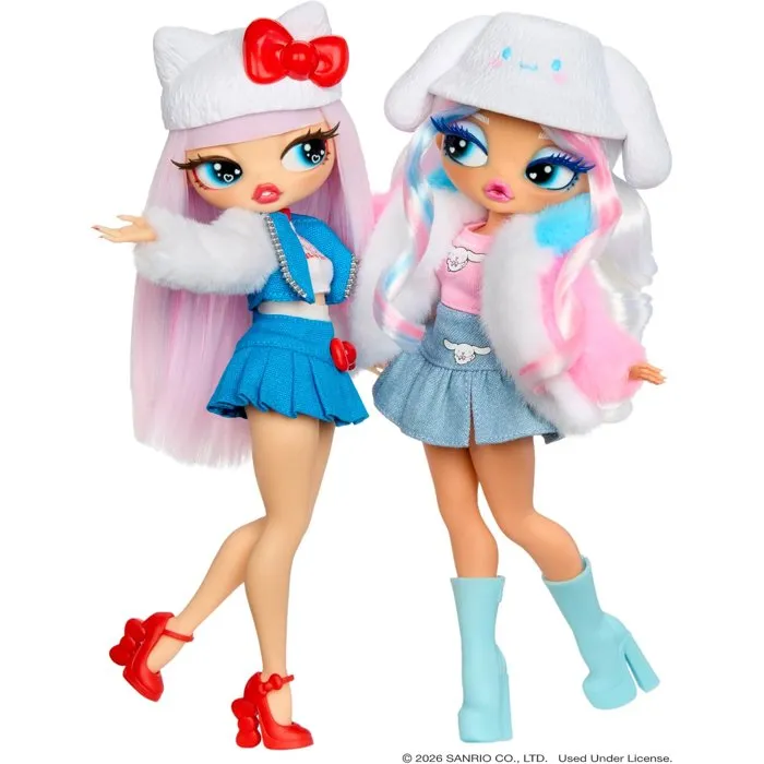 L.O.L. Surprise! O.M.G. Hello Kitty and Friends - Hello Kitty, poupée articulée de 24 cm